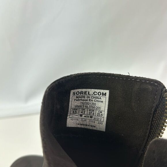 Sorel Joan Of Arctic Wedge II Brown Suede Women’s Ankle Boots - Picture 15 of 15